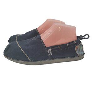 BOBS by Skechers Chill Rowboat Comfort Shoe Slip-On Sneaker Navy 33673 Size 8.5M